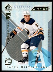 2018-19 SP Authentic Spectrum FX Bounty Unscratched Casey Mittelstadt #S-91 Rookie